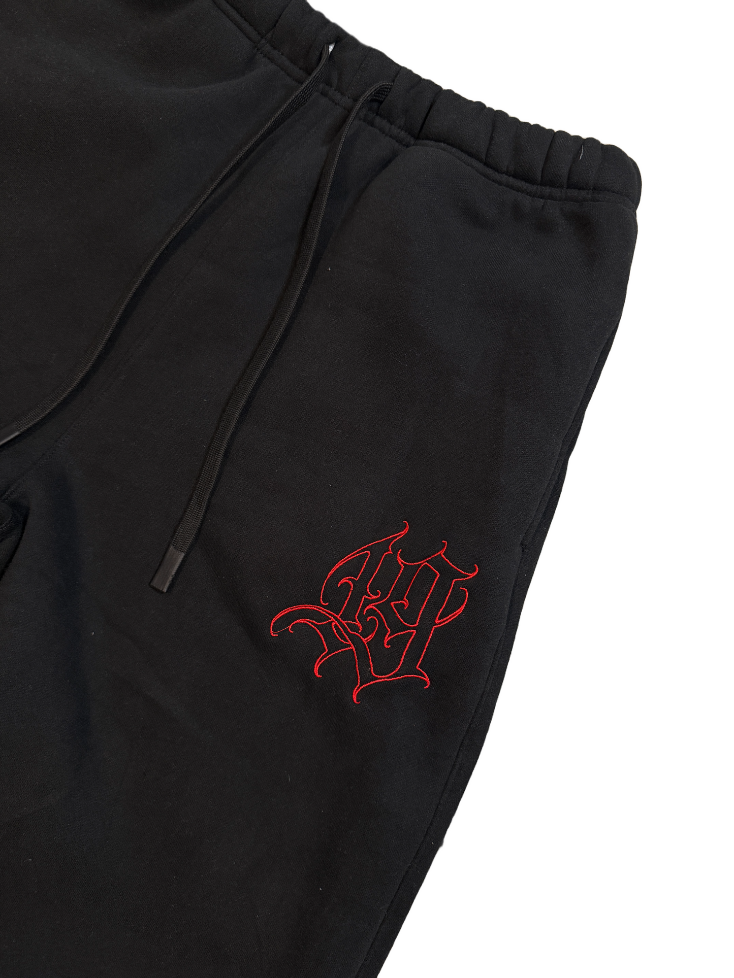 Black & Red “19” Core Sweatpants
