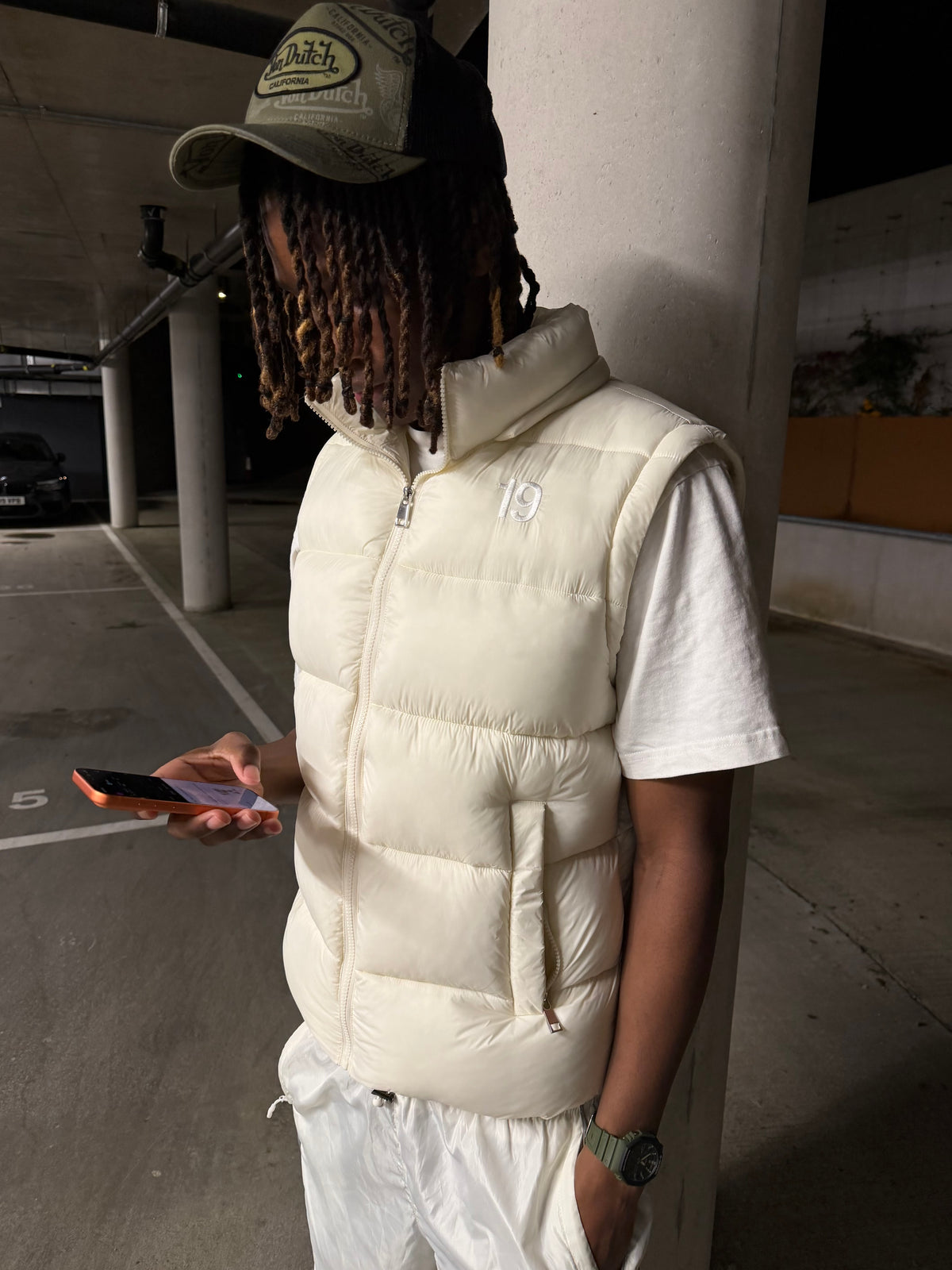 Beige 19 Core 6 in 1 Puffer Jacket