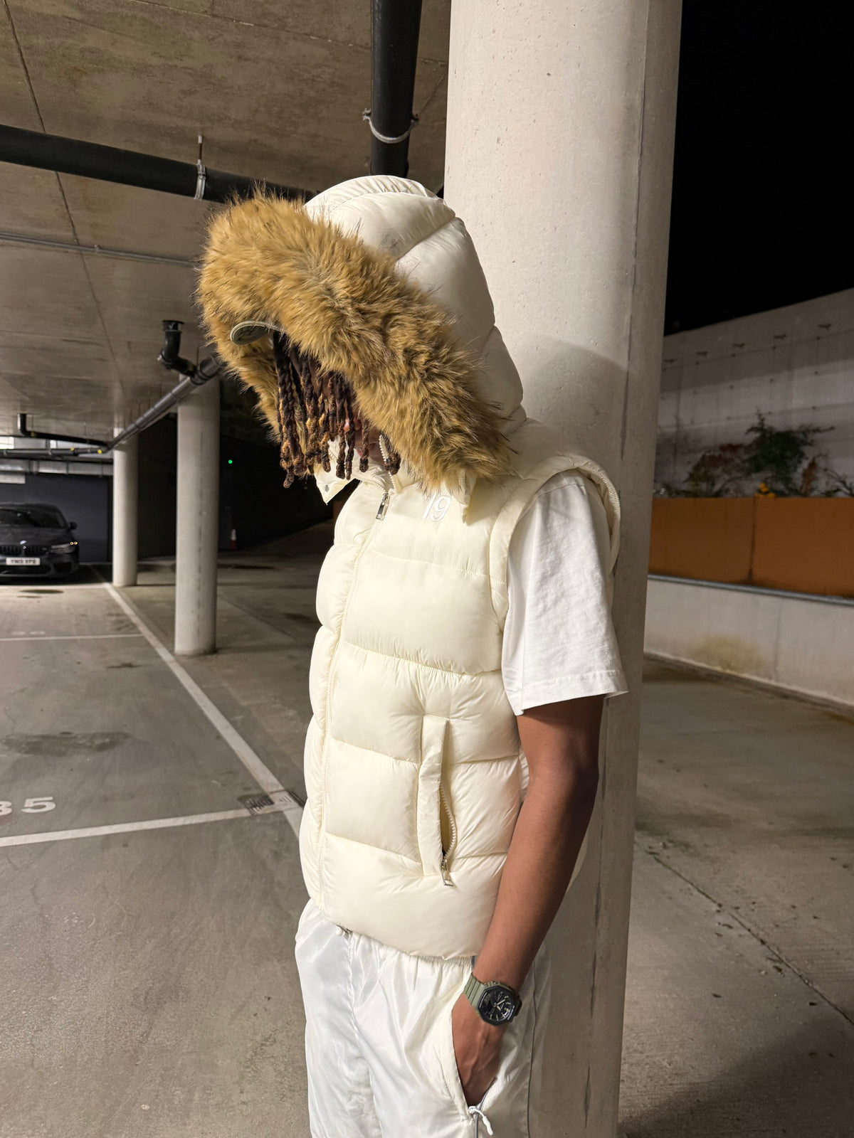 Beige 19 Core 6 in 1 Puffer Jacket