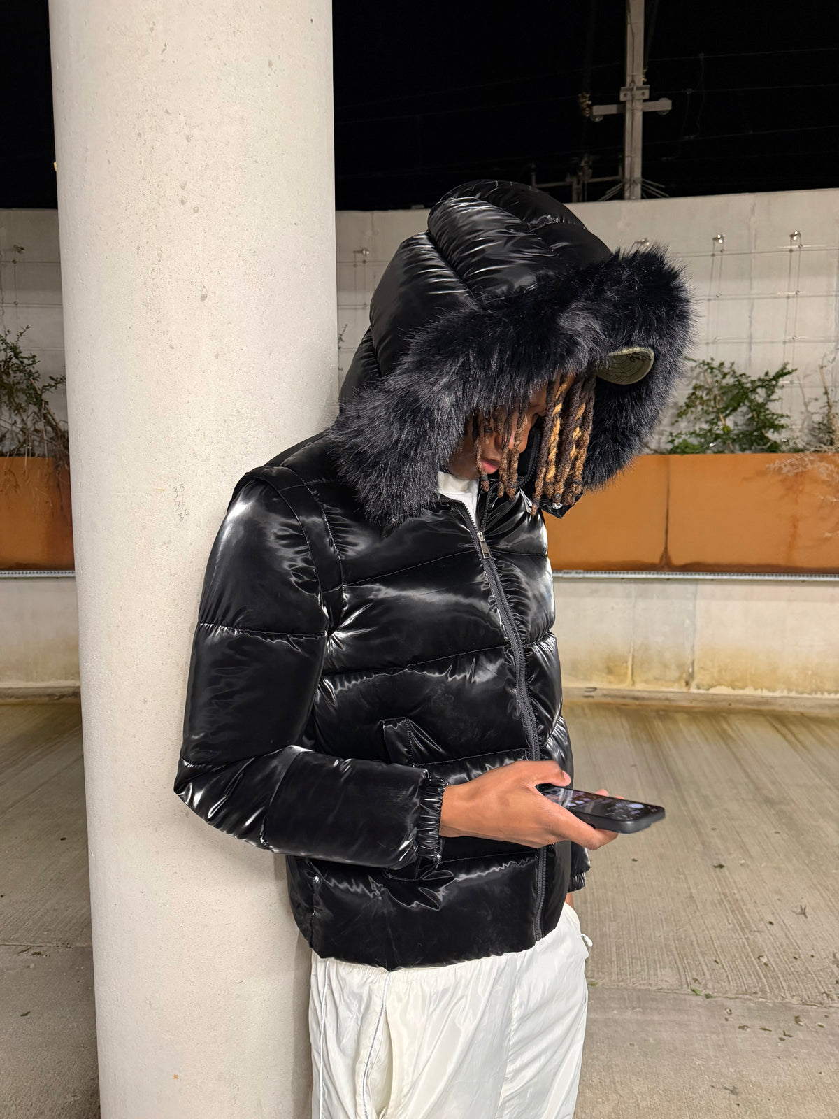 Gloss Black 19 Core 6 in 1 Puffer Jacket