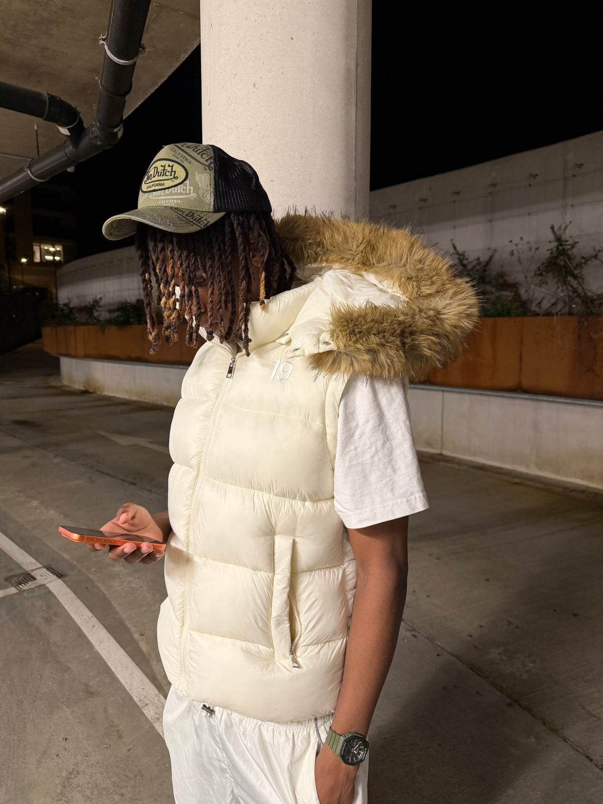 Beige 19 Core 6 in 1 Puffer Jacket