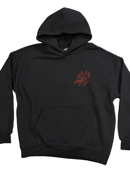 Black & Red “19” Core Hoodie