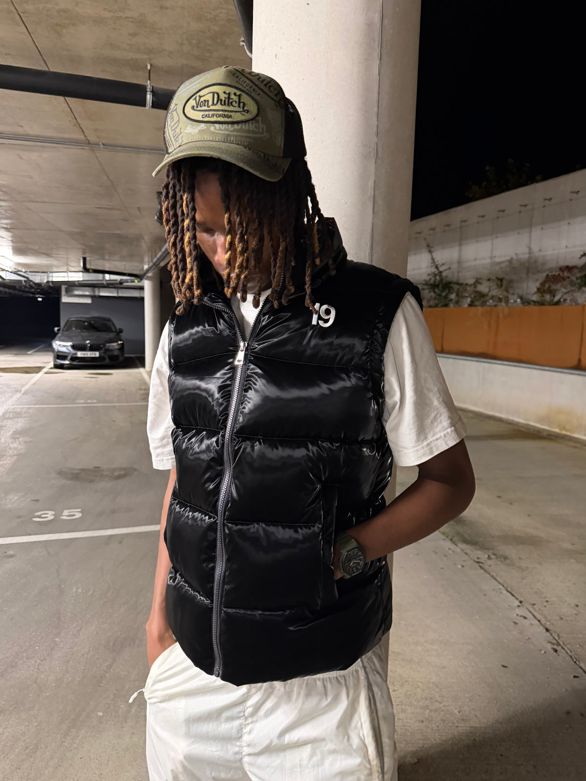 Gloss Black 19 Core 6 in 1 Puffer Jacket